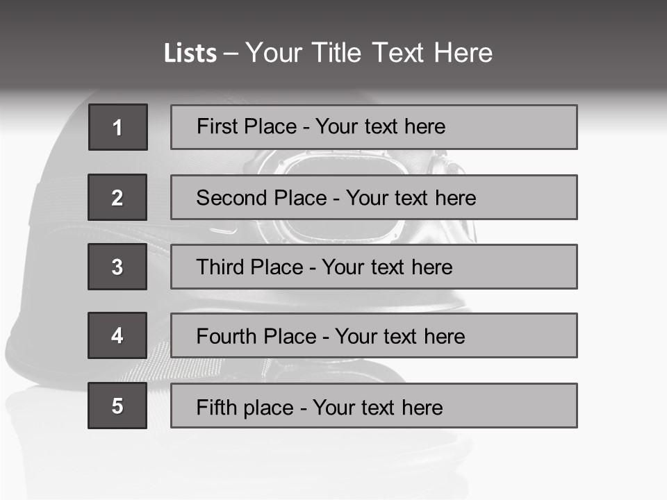 Ride Road Pilot PowerPoint Template