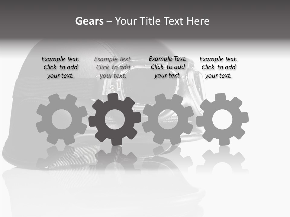 Ride Road Pilot PowerPoint Template