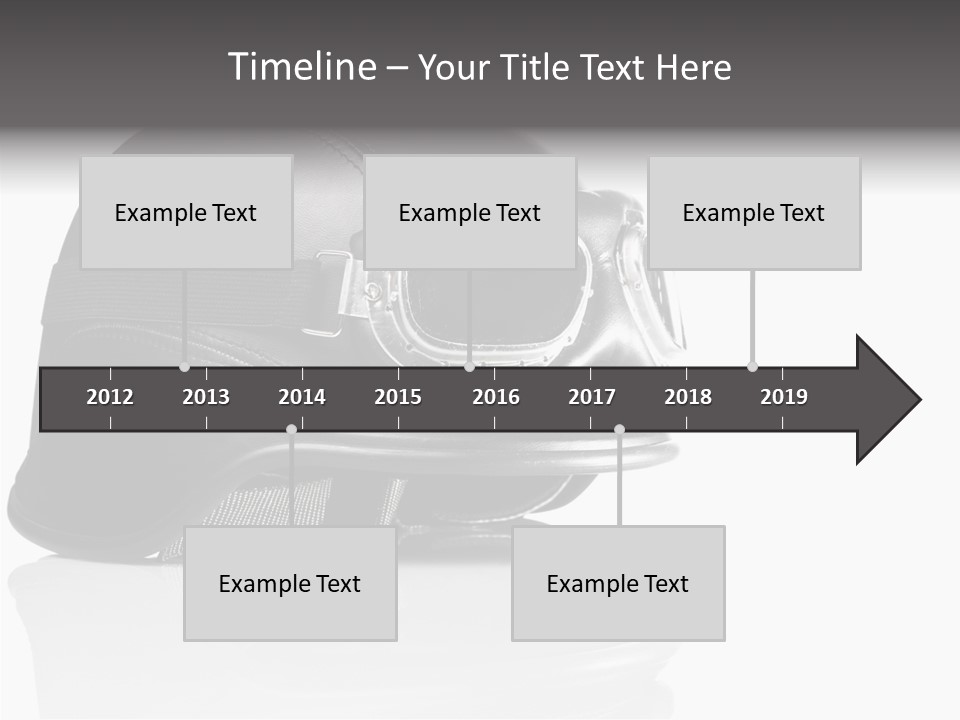 Ride Road Pilot PowerPoint Template