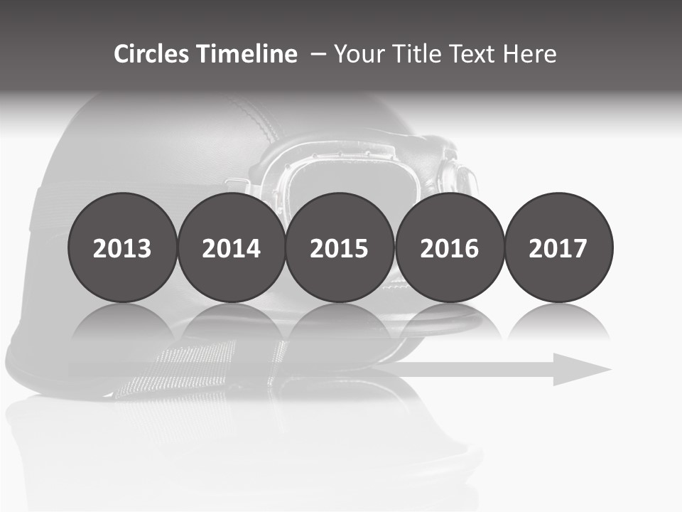 Ride Road Pilot PowerPoint Template