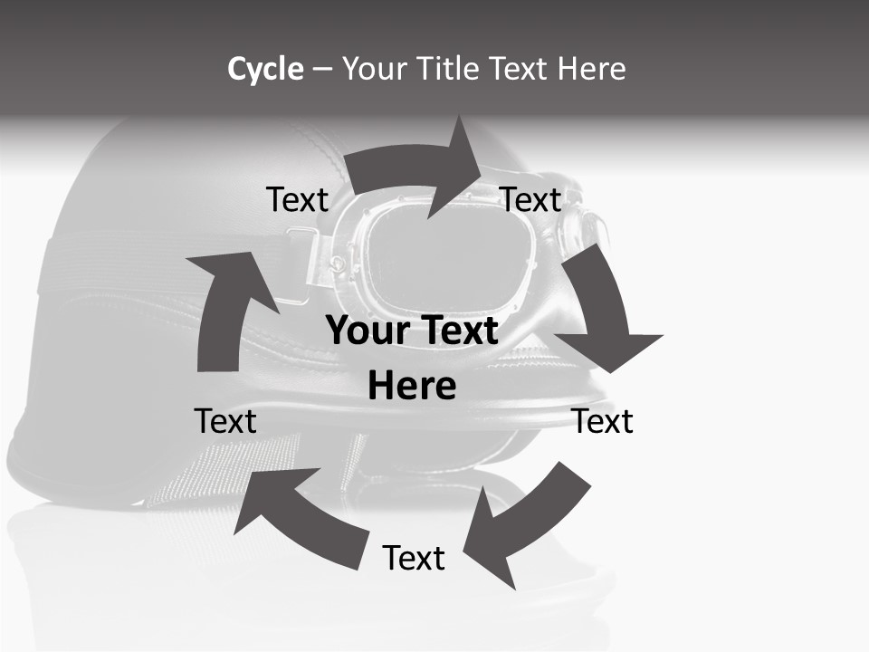 Ride Road Pilot PowerPoint Template