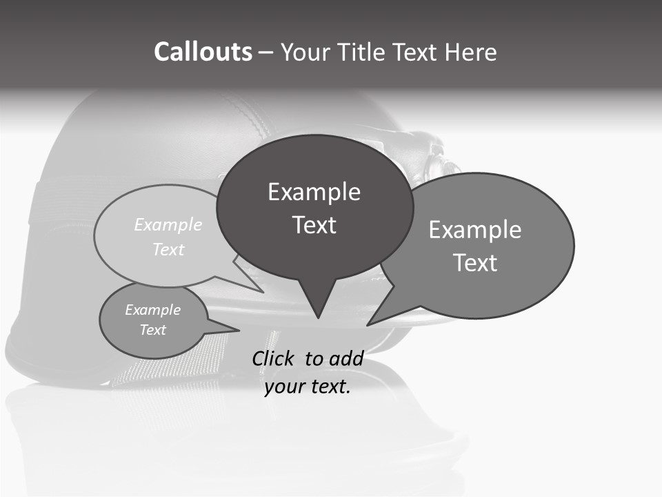 Ride Road Pilot PowerPoint Template
