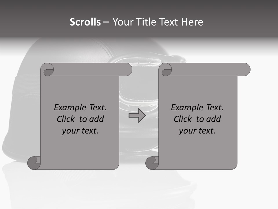 Ride Road Pilot PowerPoint Template