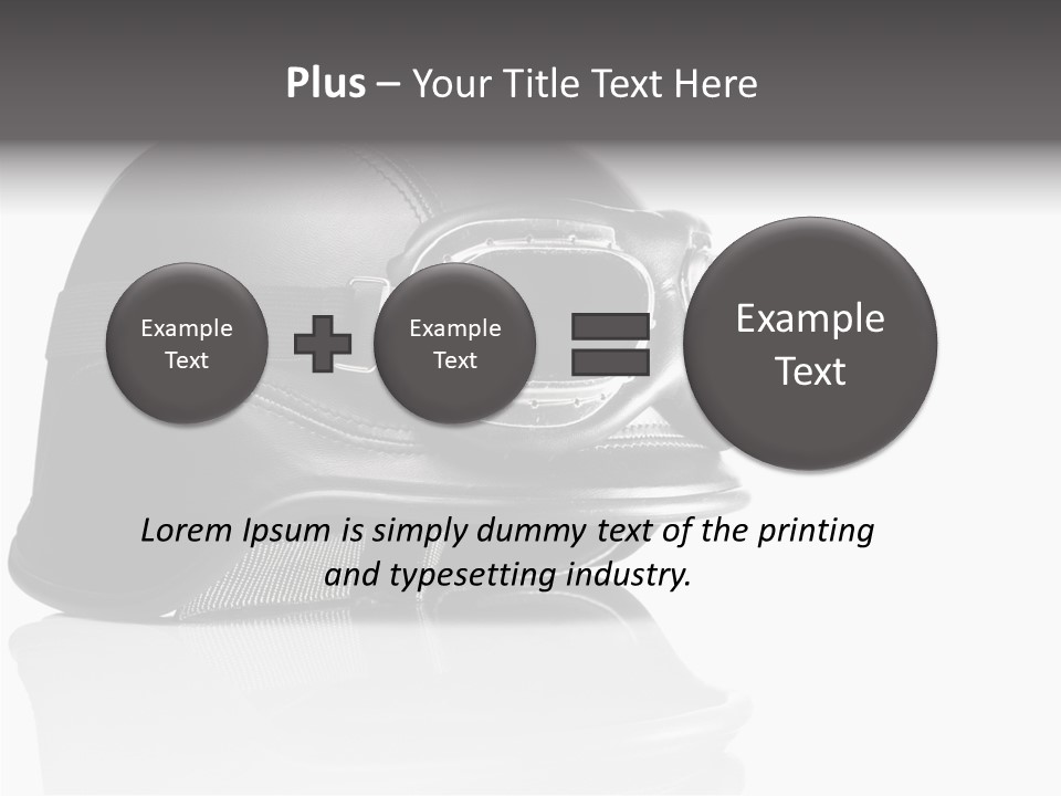 Ride Road Pilot PowerPoint Template