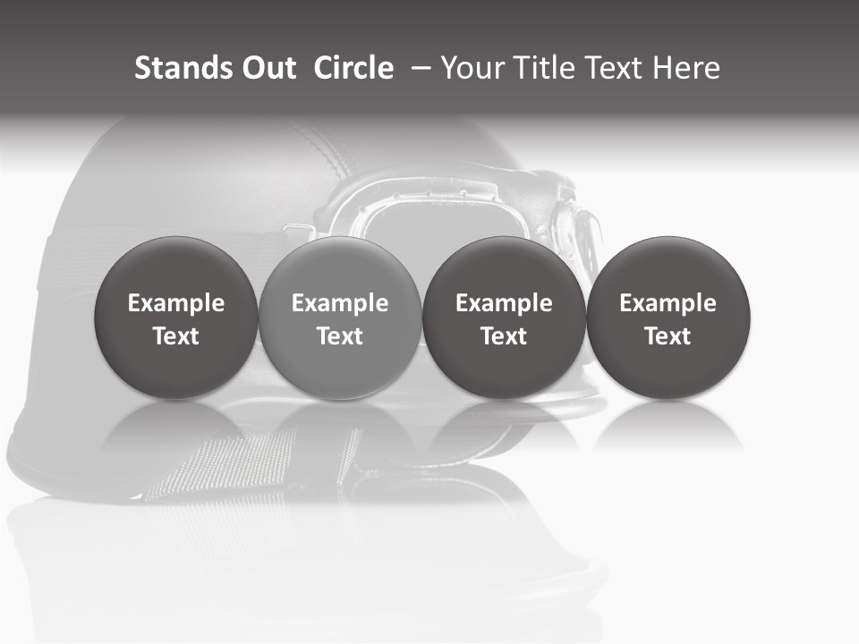 Ride Road Pilot PowerPoint Template
