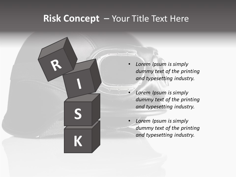 Ride Road Pilot PowerPoint Template