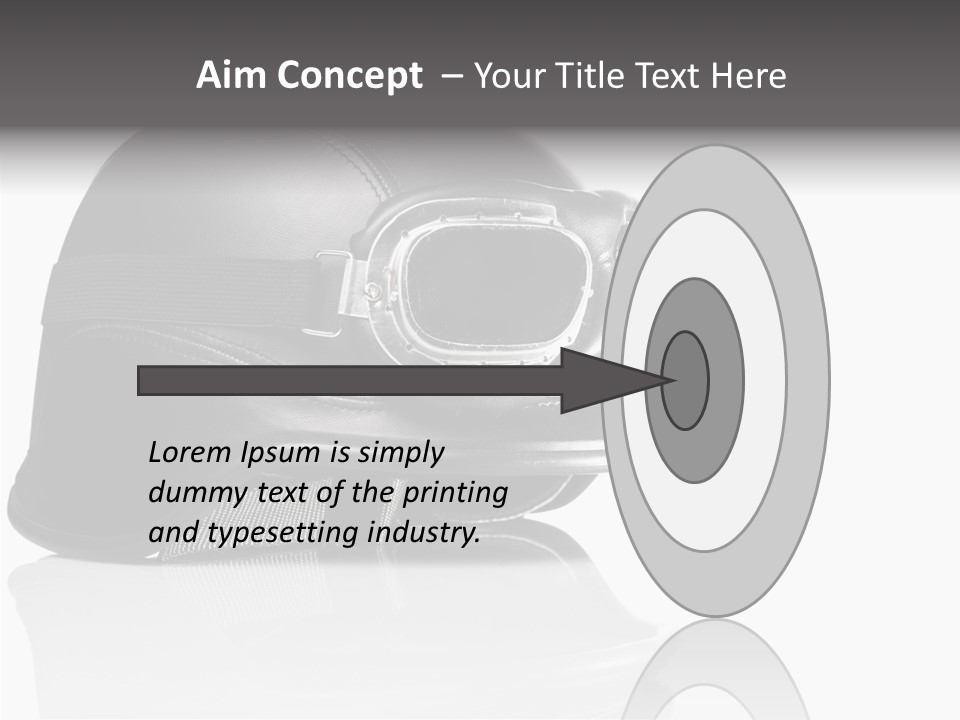 Ride Road Pilot PowerPoint Template