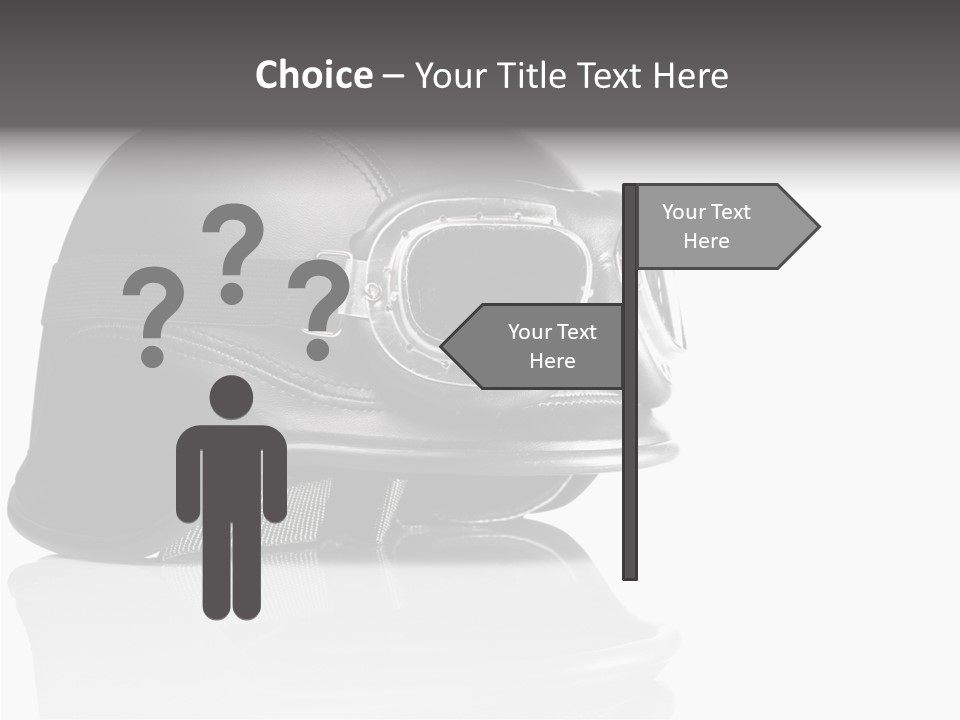 Ride Road Pilot PowerPoint Template