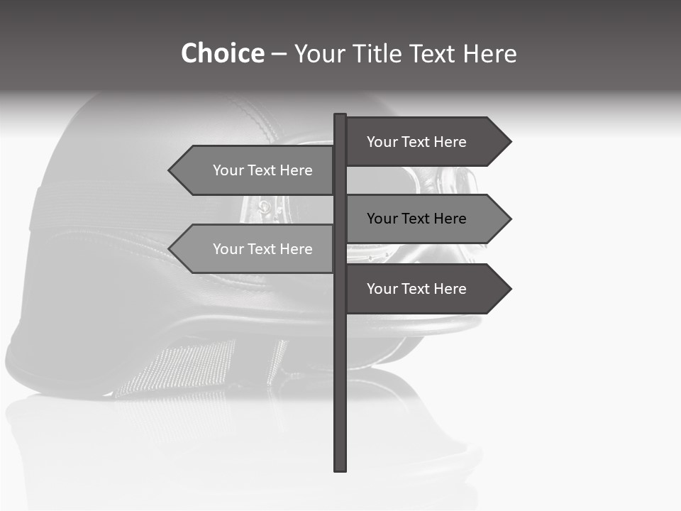 Ride Road Pilot PowerPoint Template