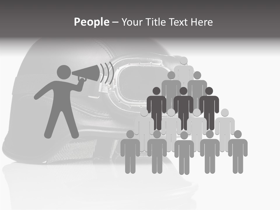 Ride Road Pilot PowerPoint Template
