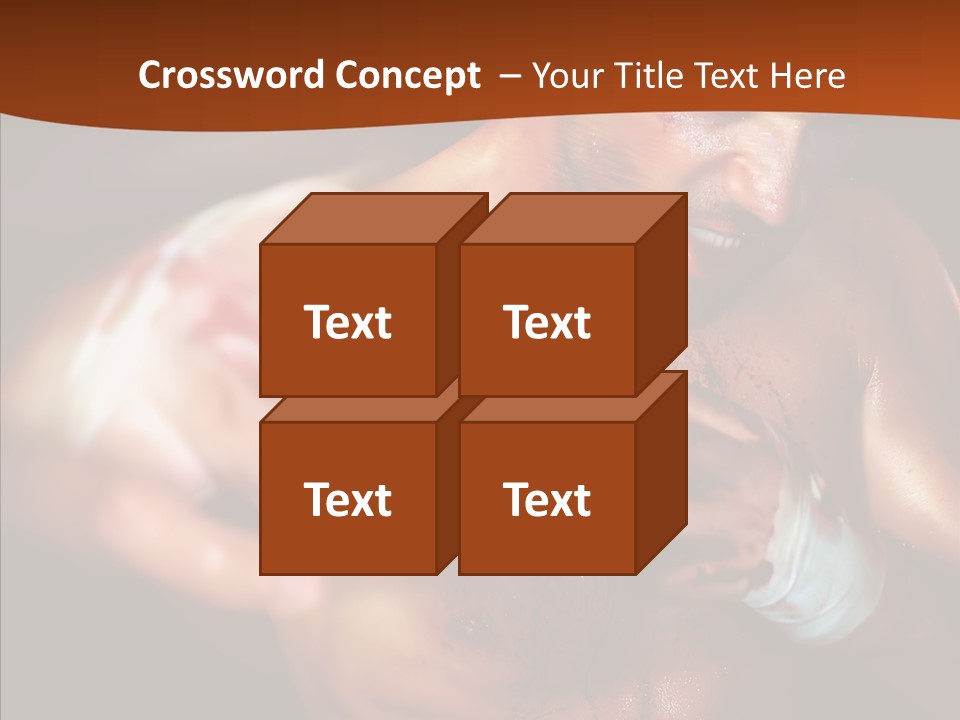 Body Y Caucasian PowerPoint Template