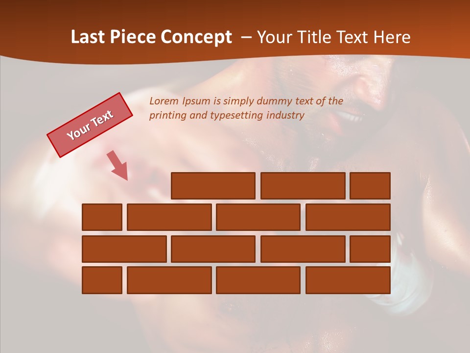 Body Y Caucasian PowerPoint Template