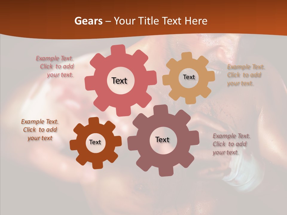 Body Y Caucasian PowerPoint Template