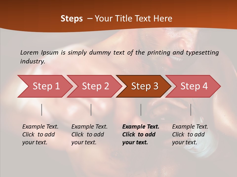 Body Y Caucasian PowerPoint Template