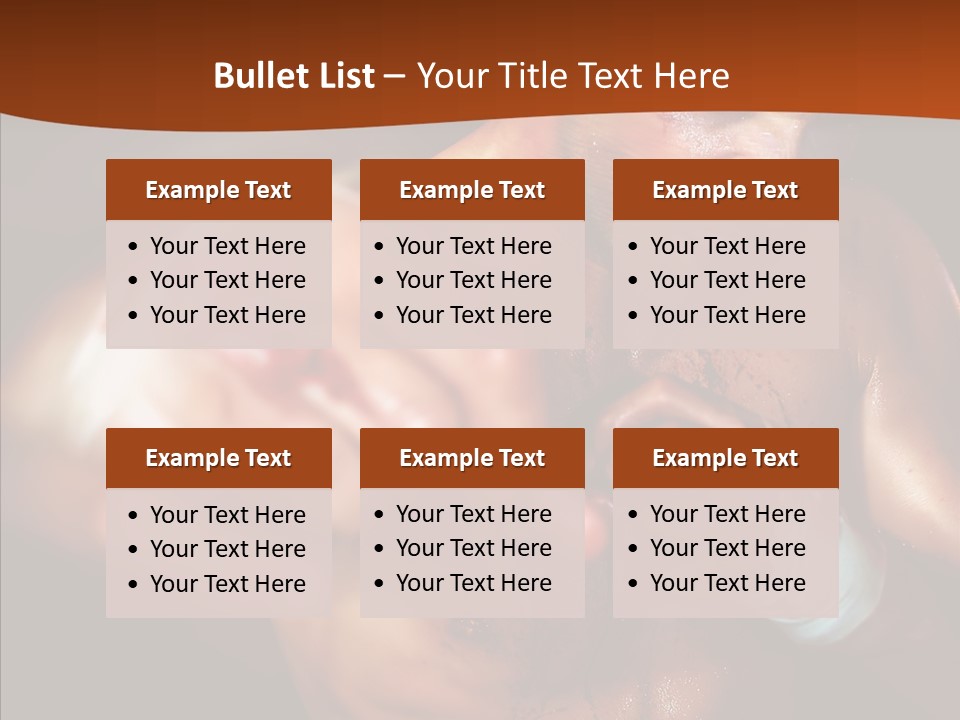 Body Y Caucasian PowerPoint Template