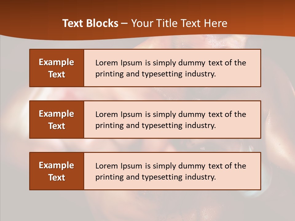 Body Y Caucasian PowerPoint Template