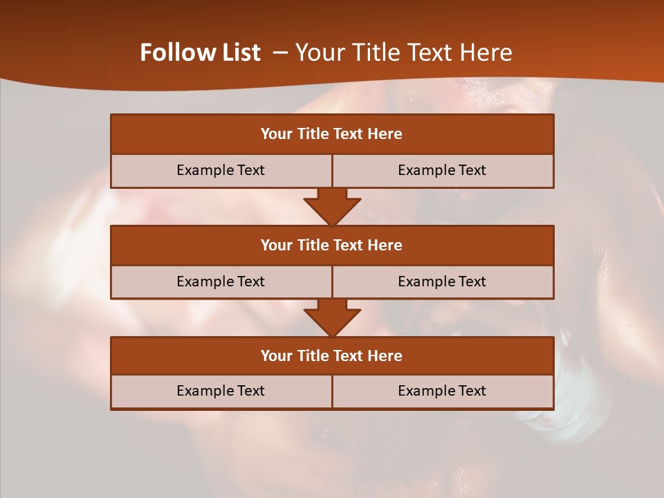 Body Y Caucasian PowerPoint Template