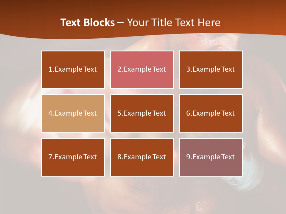 Body Y Caucasian PowerPoint Template