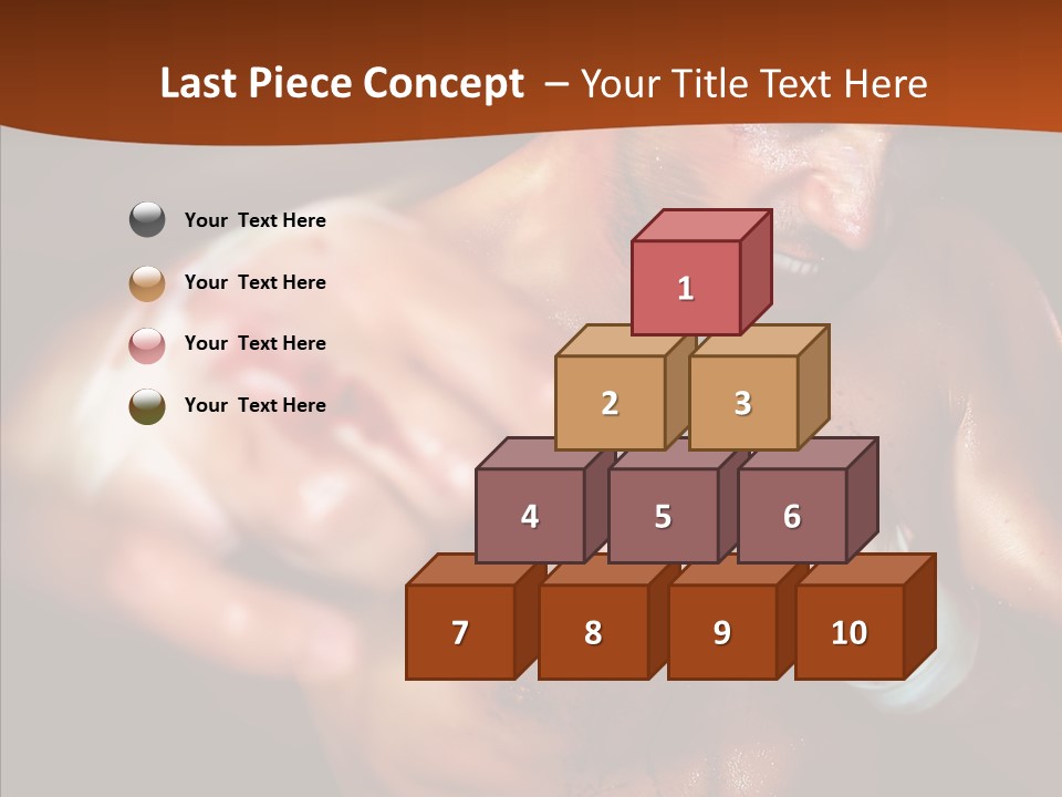 Body Y Caucasian PowerPoint Template