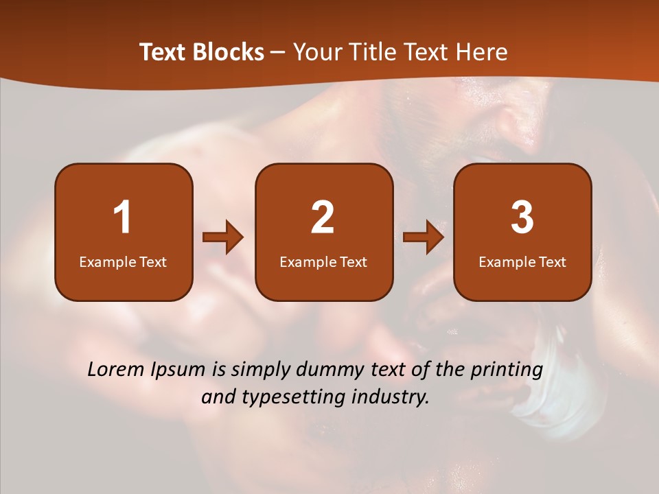 Body Y Caucasian PowerPoint Template