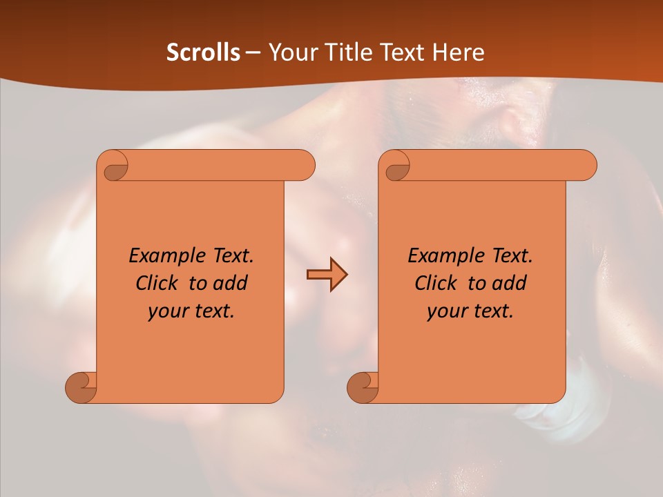 Body Y Caucasian PowerPoint Template