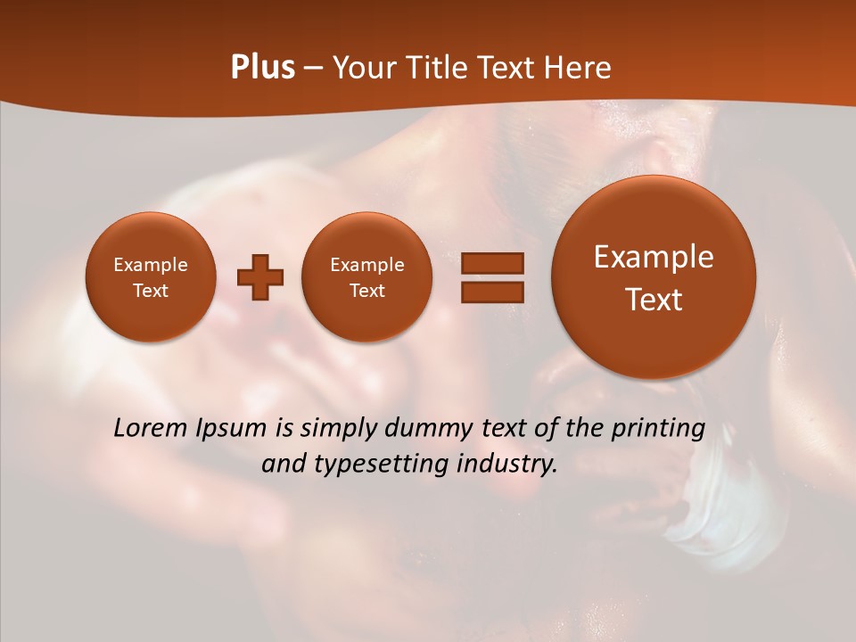 Body Y Caucasian PowerPoint Template