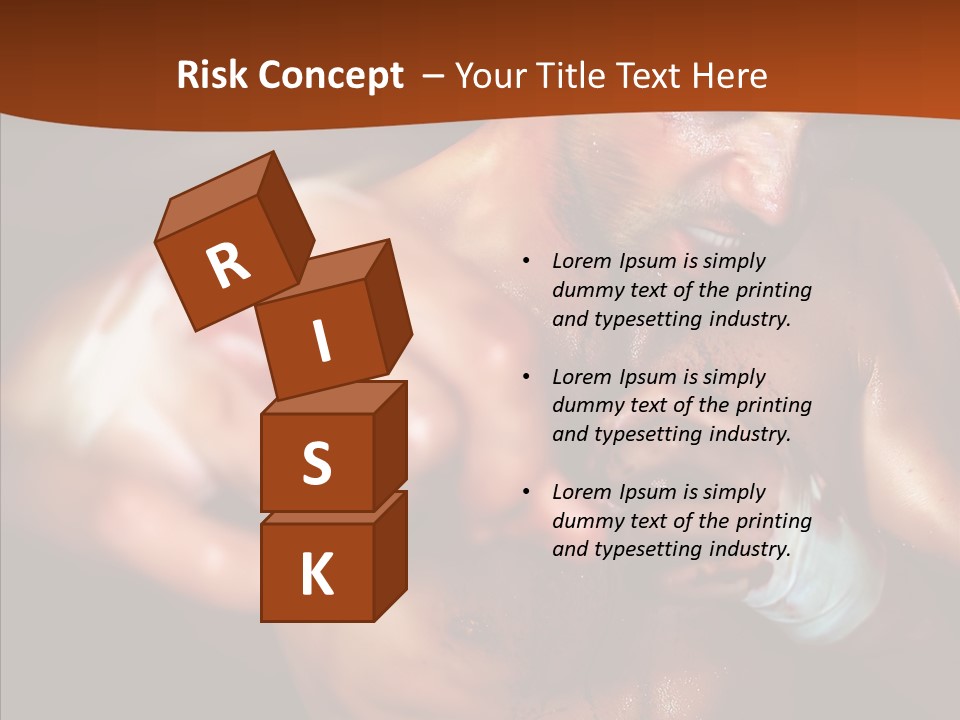 Body Y Caucasian PowerPoint Template