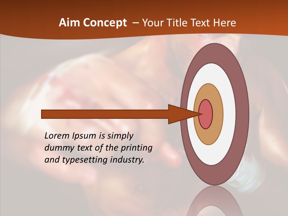 Body Y Caucasian PowerPoint Template