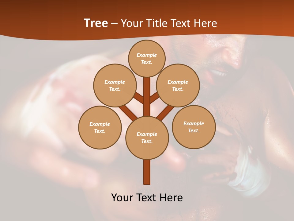 Body Y Caucasian PowerPoint Template