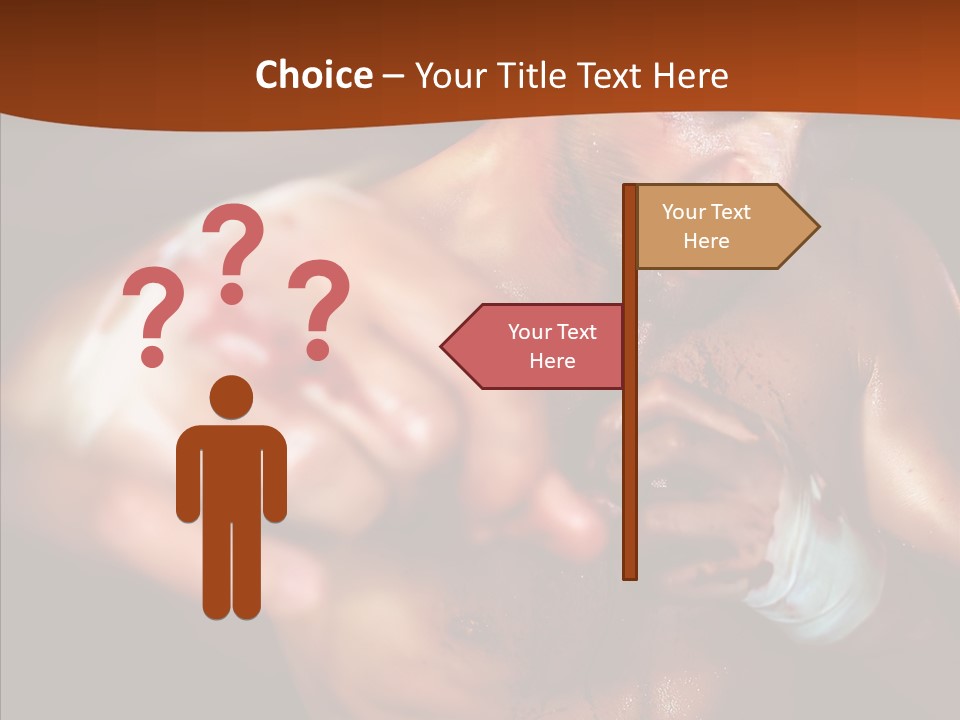 Body Y Caucasian PowerPoint Template