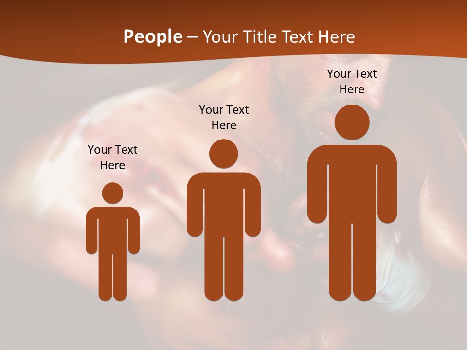 Body Y Caucasian PowerPoint Template