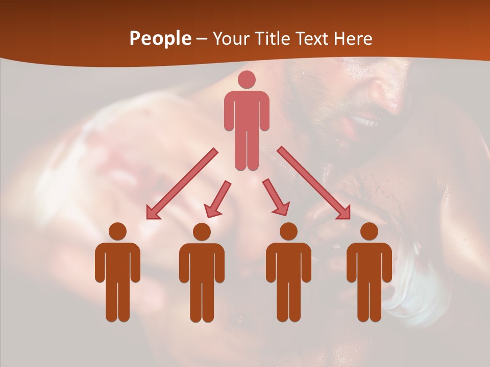 Body Y Caucasian PowerPoint Template