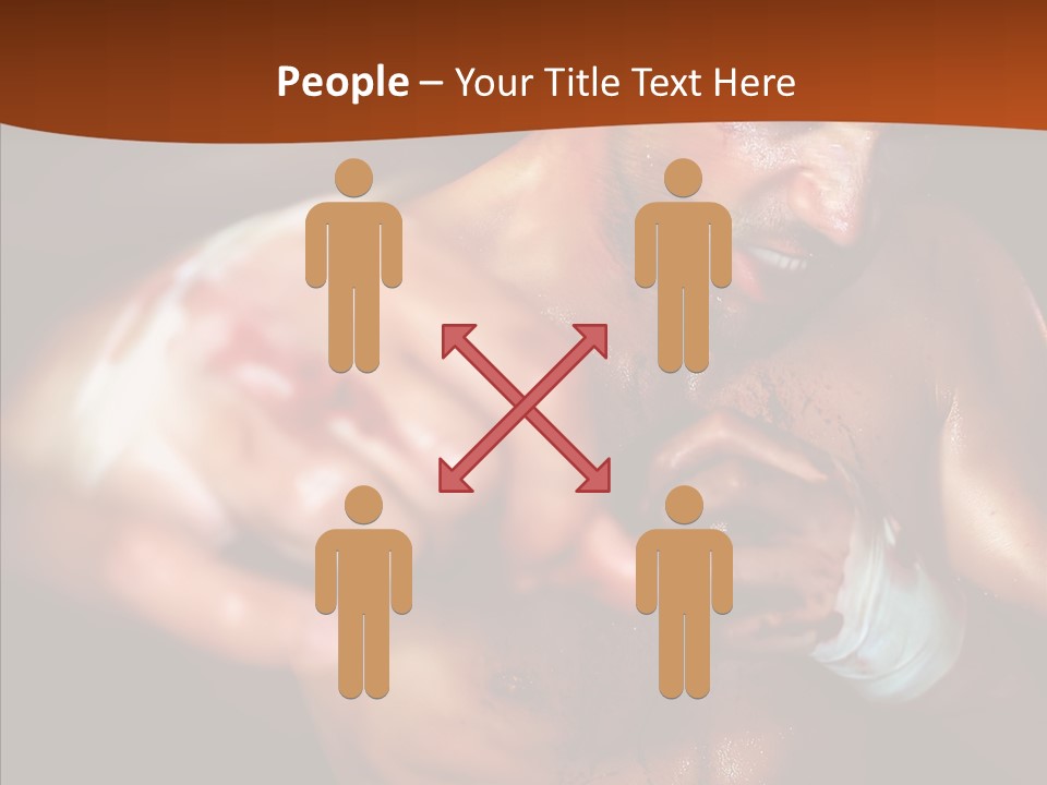 Body Y Caucasian PowerPoint Template