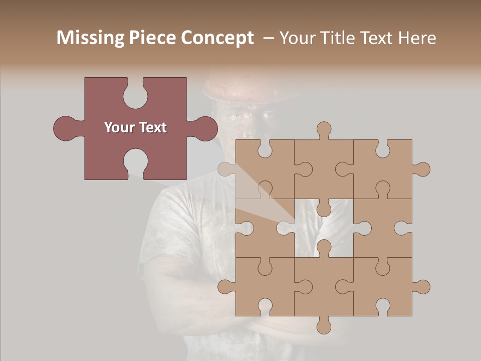 Dust Laborer Dirty PowerPoint Template