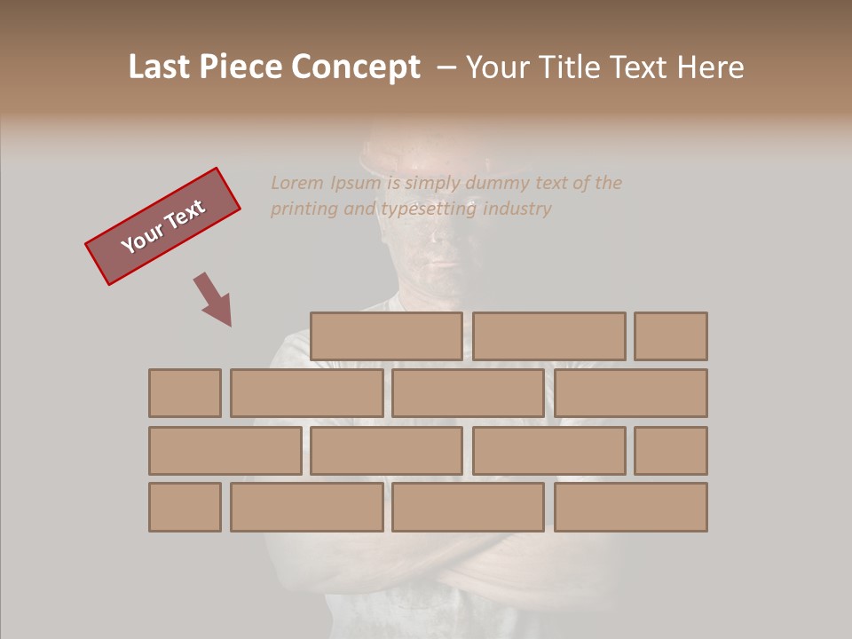 Dust Laborer Dirty PowerPoint Template