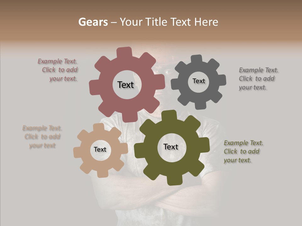 Dust Laborer Dirty PowerPoint Template