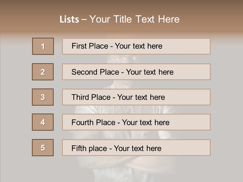Dust Laborer Dirty PowerPoint Template