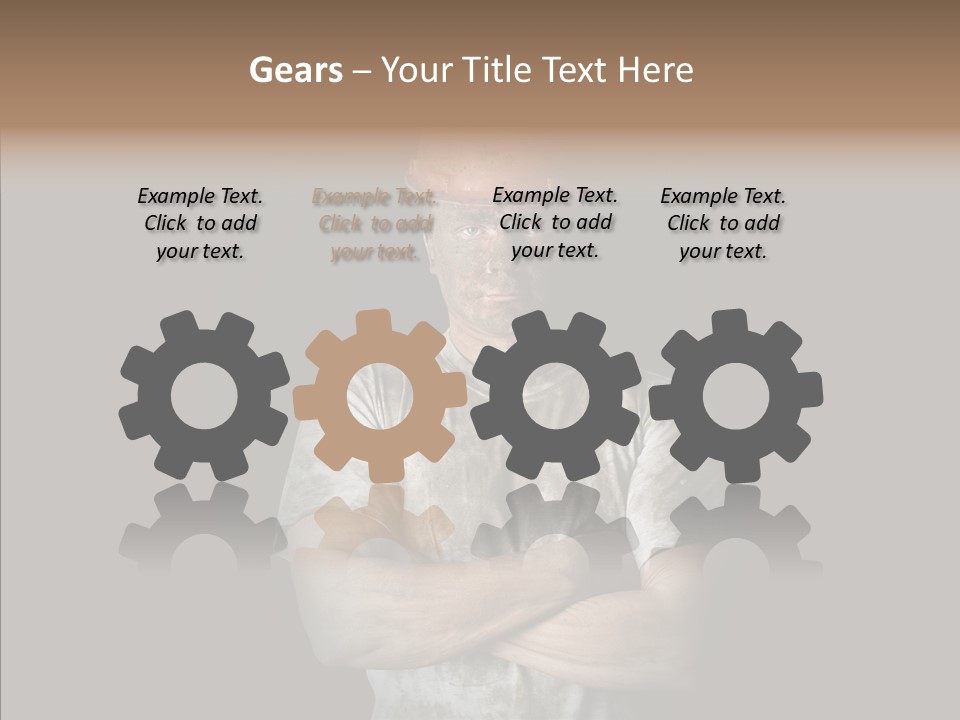 Dust Laborer Dirty PowerPoint Template