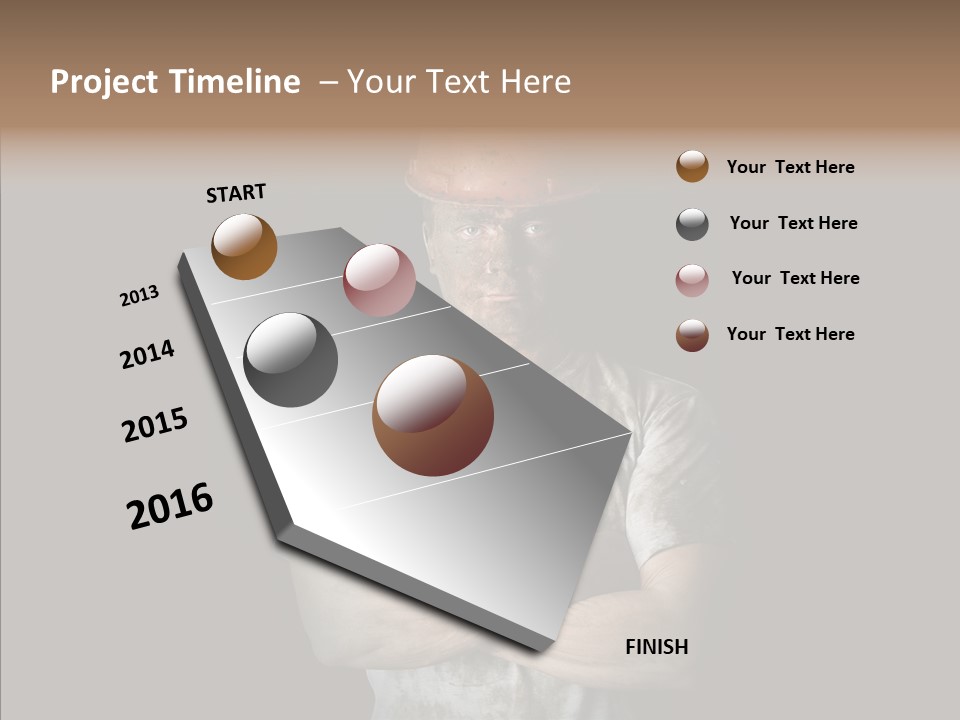 Dust Laborer Dirty PowerPoint Template