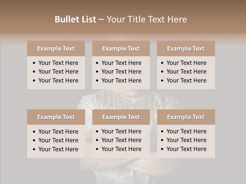Dust Laborer Dirty PowerPoint Template