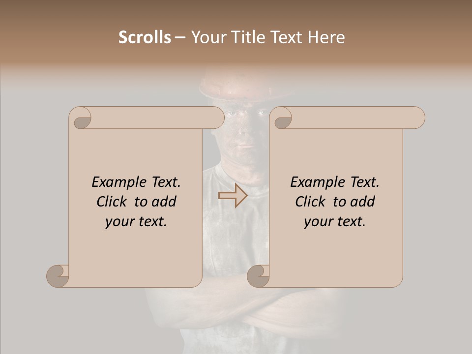 Dust Laborer Dirty PowerPoint Template