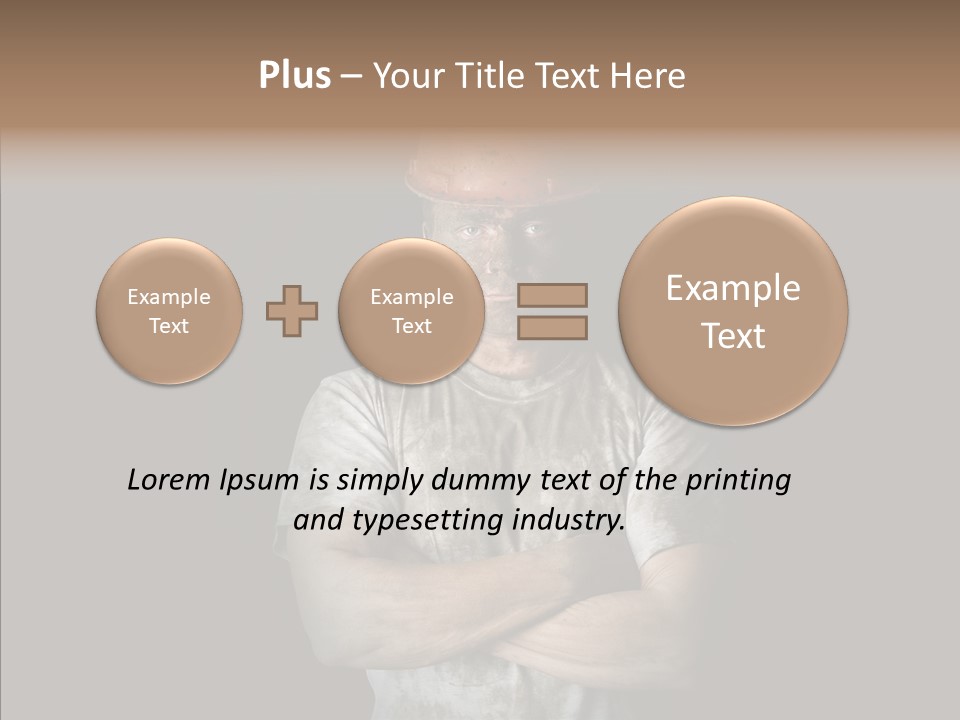Dust Laborer Dirty PowerPoint Template