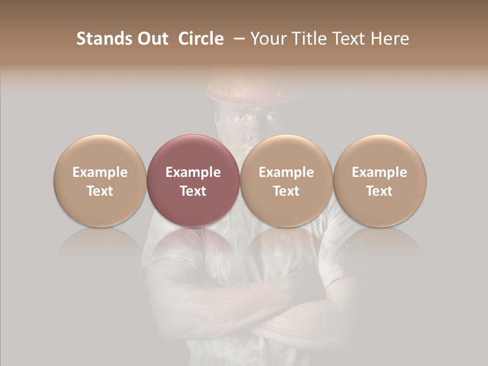 Dust Laborer Dirty PowerPoint Template