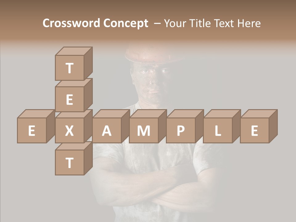 Dust Laborer Dirty PowerPoint Template