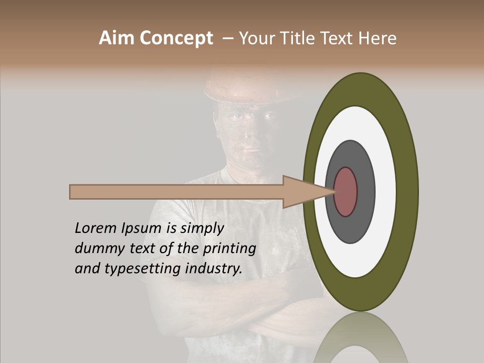 Dust Laborer Dirty PowerPoint Template