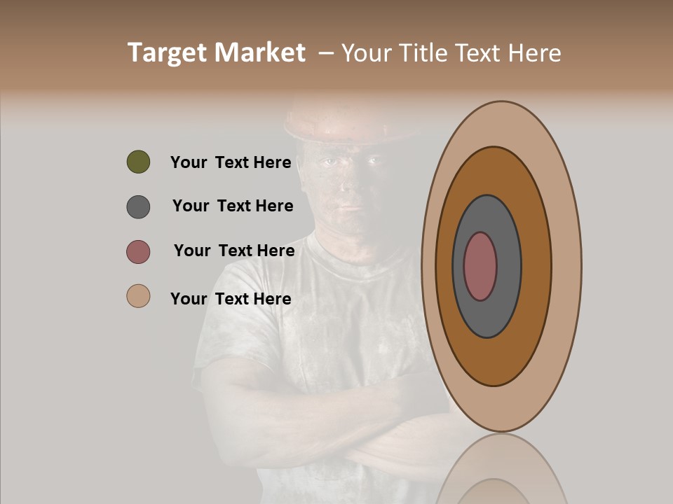 Dust Laborer Dirty PowerPoint Template