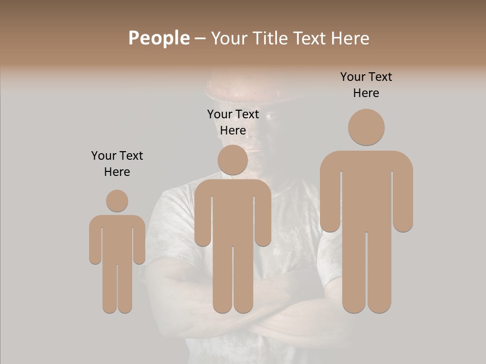 Dust Laborer Dirty PowerPoint Template