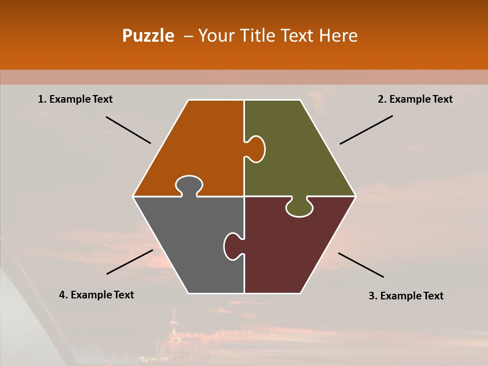 Racing Building Transport PowerPoint Template