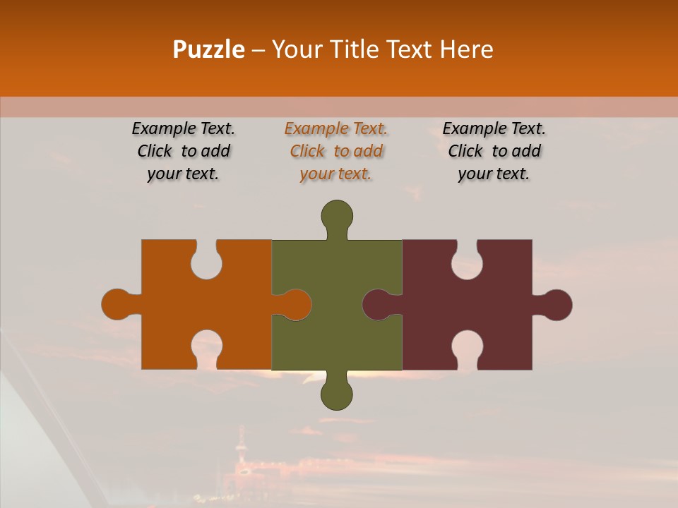 Racing Building Transport PowerPoint Template