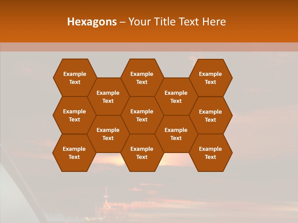 Racing Building Transport PowerPoint Template